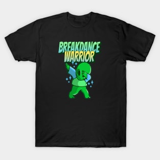 Alien Dab Attack: Breakdance Warrior T-Shirt